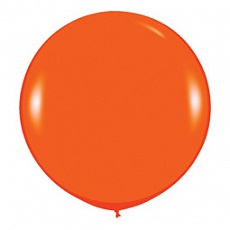 Шар (91 см) Оранжевый, пастель